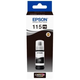 Mürəkkəb Epson 115 EcoTank Photo Black (C13T07D14A)
