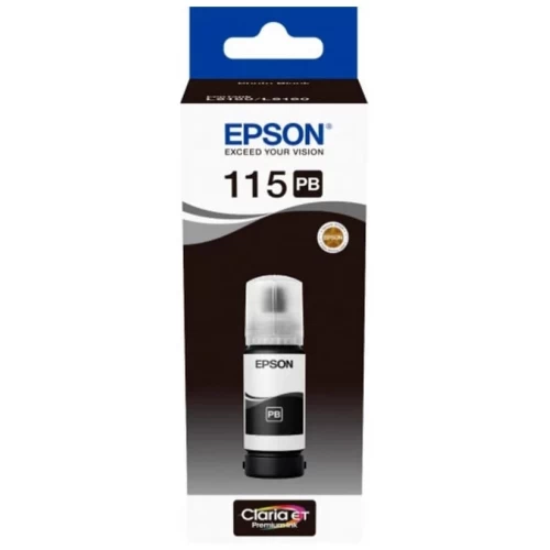 Чернила Epson 115 EcoTank Photo Black (C13T07D14A)