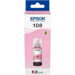 Чернила Epson 108 EcoTank Light Magenta (C13T09C64A)