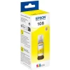 Чернила Epson 108 EcoTank Yellow (C13T09C44A)