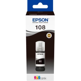 Чернила Epson 108 EcoTank Black (C13T09C14A)