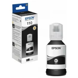 Mürəkkəb Epson 110 EcoTank Black, XL (C13T03P14A)