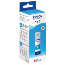 Чернила Epson 112 EcoTank Cyan (C13T06C24A)