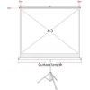 Tripod Ekranı Cyber (79"x79")200x200cm (T200)